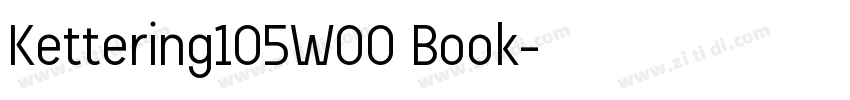 Kettering105W00 Book字体转换 Kettering105W00 Book字体转换